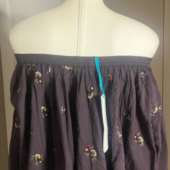Boho embroidered pheasant blouse by Kyla Seo hand embroidered NWT - Picture 8 of 16